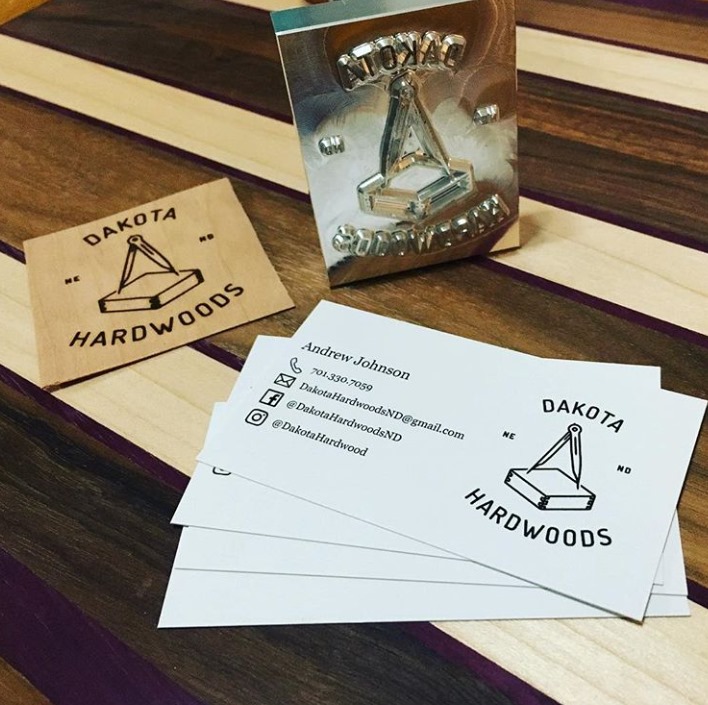 Business card with Logo